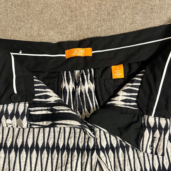 Tan and Black Dress Shorts - Picture 5 of 7